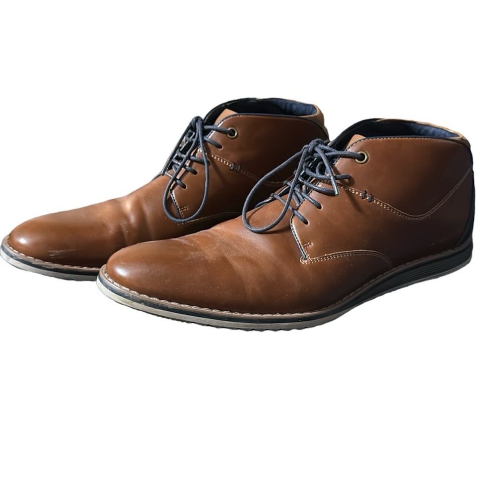 Freeman brown men’s size 11 memory foam shoes
